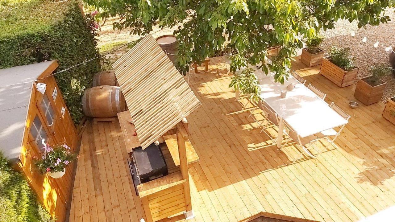 La Maison Des Vignes Charentay Exteriér fotografie