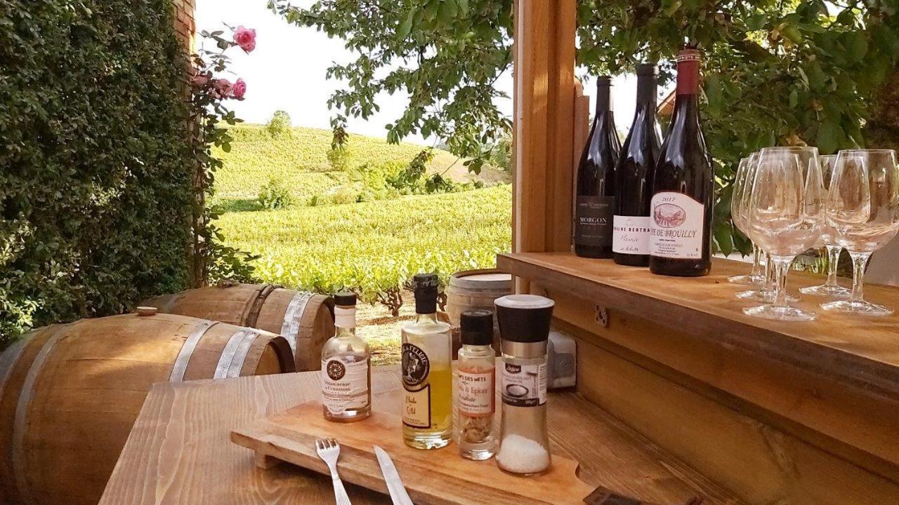 La Maison Des Vignes Charentay Exteriér fotografie