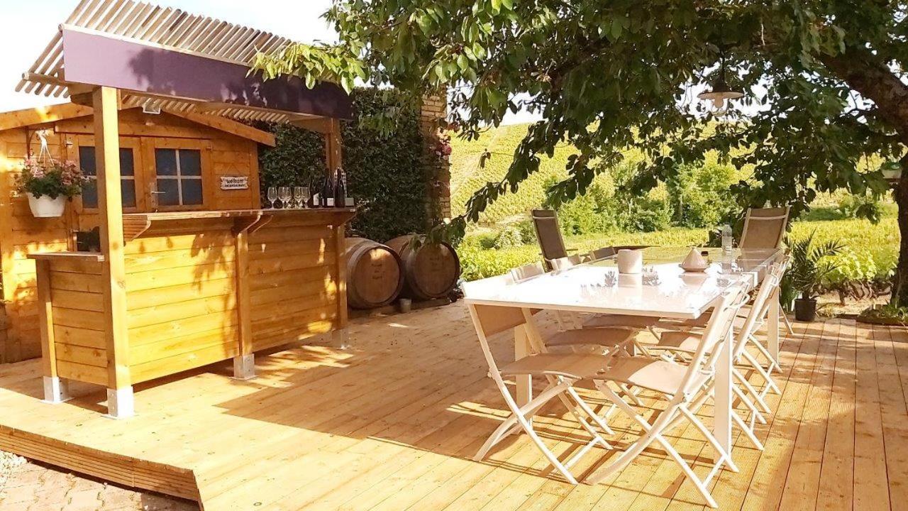 La Maison Des Vignes Charentay Exteriér fotografie